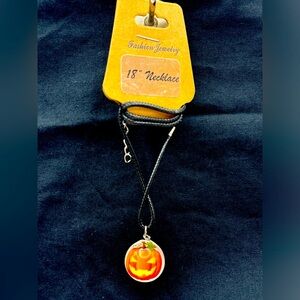 🎃Cute Jack-o-Lantern Sphere Necklace🎃